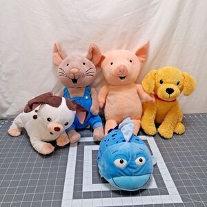 Kohls Cares Stuffed Animal Lot Biscuit Pout Pout Fish Pokey Little If You Give A